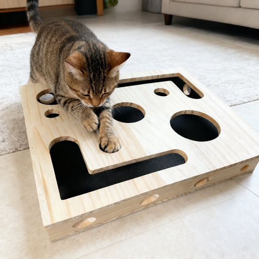 Wooden Cat Scratching Board Claw Maintenance