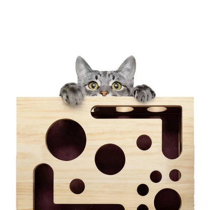 Wooden Cat Scratching Board Claw Maintenance