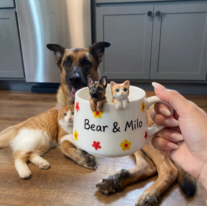 Customizable Handmade Design Pet Mug